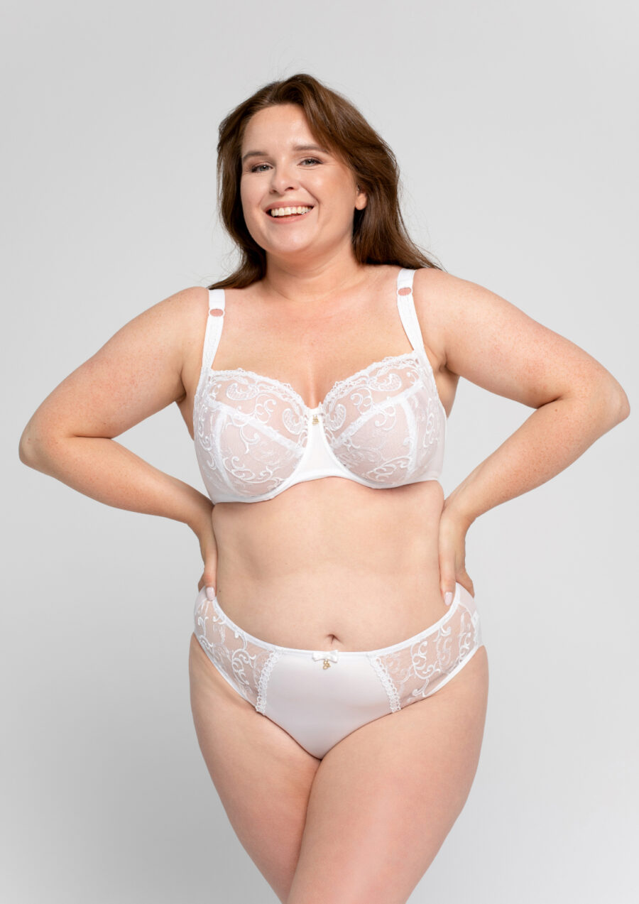 Brasier suave con varilla y encaje Samanta Hazel Modelo A922 - Imagen 2